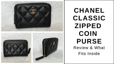 chanel keychain coin purse|chanel classic zipped coin purse.